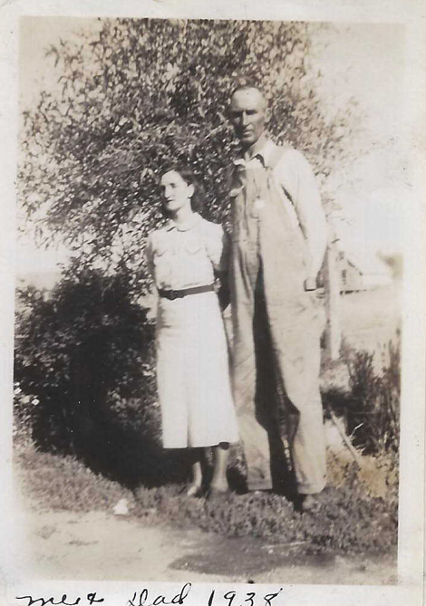 William Branson and daughter 1938