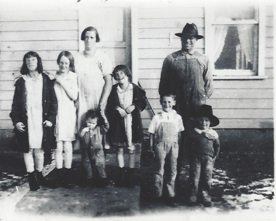 Alma and Hazel Buhler family