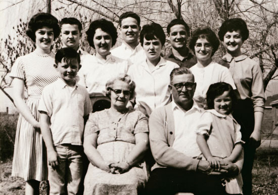 Abram and Sadie Dalley family