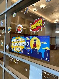 Super Hero Saturday poster