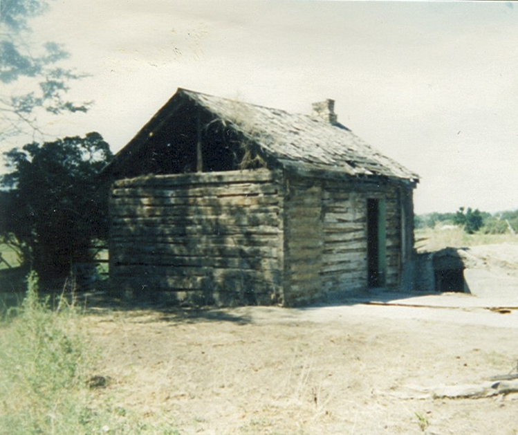 A log cabin built in 1890