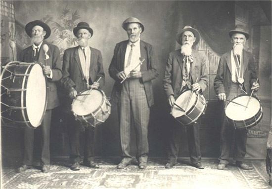 Freestone band, second from left