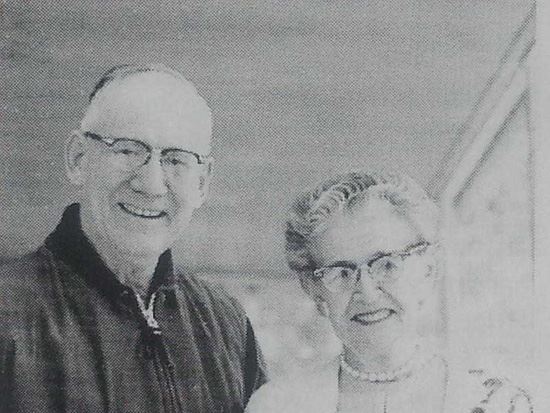 Lawrence and Minnie Oberhansley Harmon 