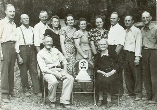 William Thomas Hyde family