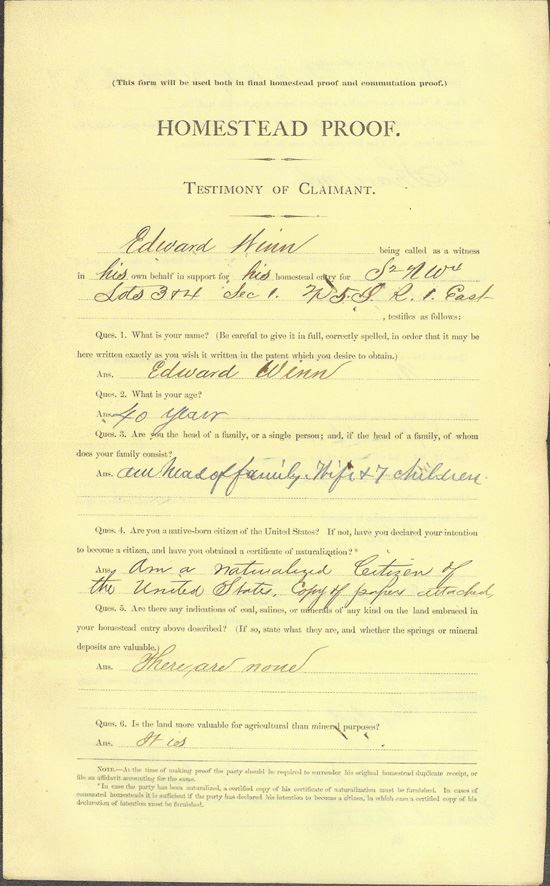 Edward Winn document