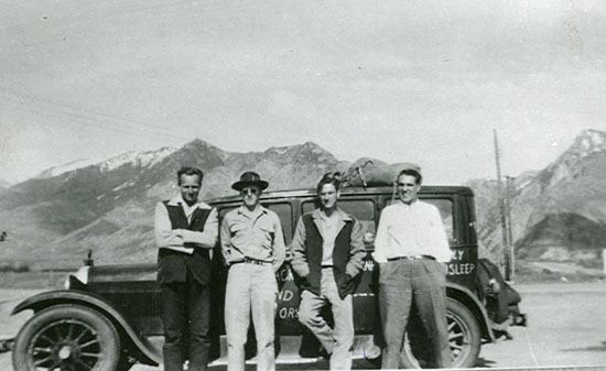 Melvin Day, Elmer Buhler, Richard Greenland, Hubert Greenland