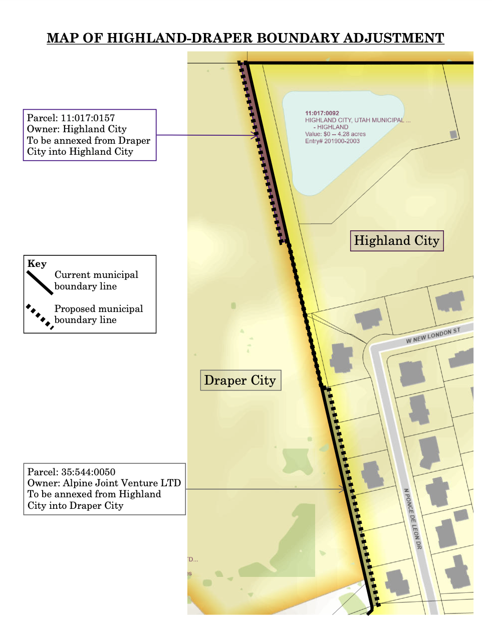 Boundary Adjustment Map